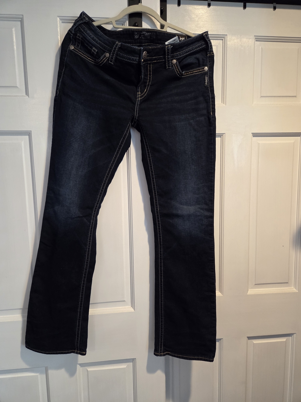 Silver Jean Aiko Joga Dark Wash Women’s Jeans - Classic Straight Fit